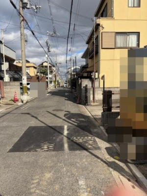 �O�ʓ��H�܂ތ��n�ʐ^ -