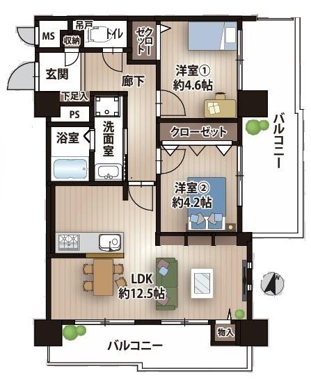 �Ԏ��} �}�ʂƌ������قȂ�ꍇ�͌�����D��ƒv���܂��B