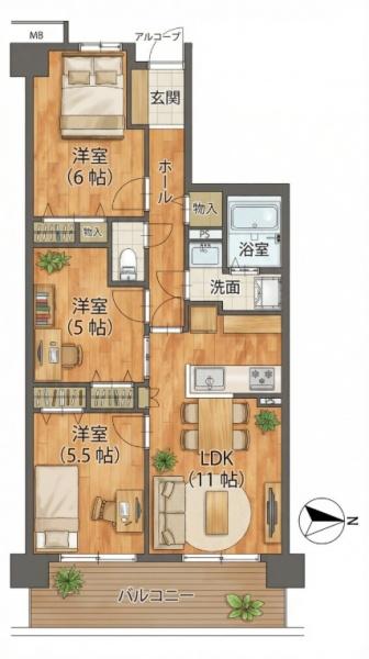 �Ԏ��} �}�ʂƌ������قȂ�ꍇ�͌�����D��ƒv���܂��B