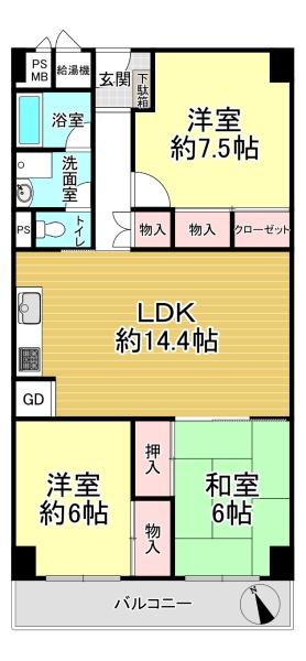 �Ԏ��} �}�ʂƌ������قȂ�ꍇ�͌�����D��ƒv���܂��B