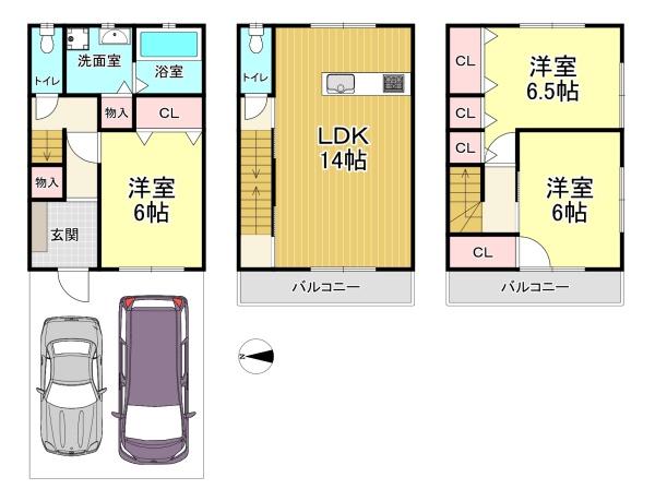 �Ԏ��} �}�ʂƌ������قȂ�ꍇ�͌�����D��ƒv���܂��B