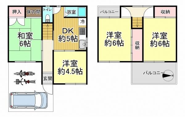 �Ԏ��} �}�ʂƌ������قȂ�ꍇ�͌�����D��ƒv���܂��B