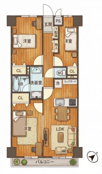 �Ԏ��} �}�ʂƌ������قȂ�ꍇ�͌�����D��ƒv���܂��B
